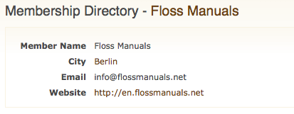 MemberView Profile Member
View