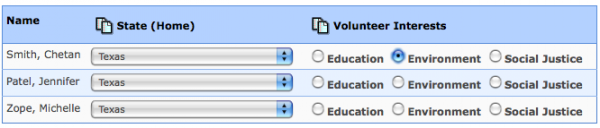 BatchUpdateProfile Batch Update via
Profile